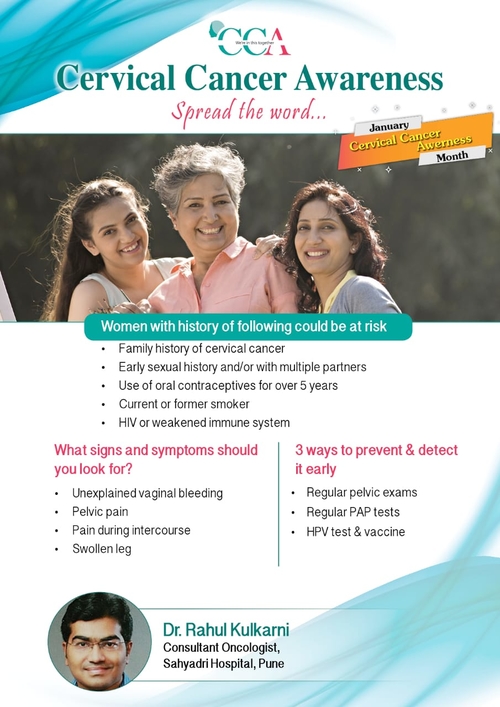 Cervical cancer awareness|OncoWin Clinic|Aundh,Pune